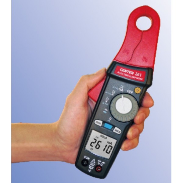 CENTER 261 True-RMS AC/DC Low Current Clamp Meter CENTER 261 True-RMS AC/DC Low Current Clamp Meter